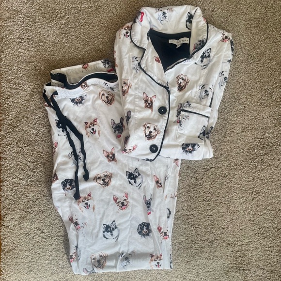 PJ Salvage Other - Dog pajama set size small by PJ Salvage. Super soft. Preloved.
